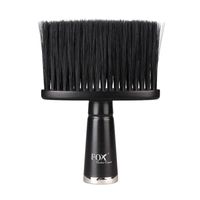 FOX BARBER EXPERT KARKÓWKA SZEROKA CZARNA Z CZARNYM WŁOSIEM