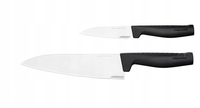 FISKARS ZESTAW 2 NOŻY HARD EDGE DO OBIERANIA I SZEFA KUCHNI FS1051778