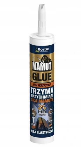KLEJ Listwy Przypodłogowe Mamut Glue Biały 290ml na Arena.pl