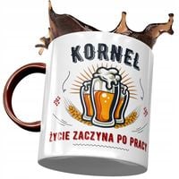 Kubek Bordowy Dla Kornela Kolegi Na Prezent Z Nadrukiem Ze Zdjęciem