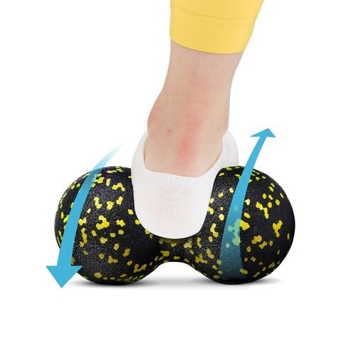 ROLLER WAŁEK PIŁKA PIŁECZKA ZESTAW EPP GŁADKI TWARDY DO MASAŻU DUOBALL na Arena.pl