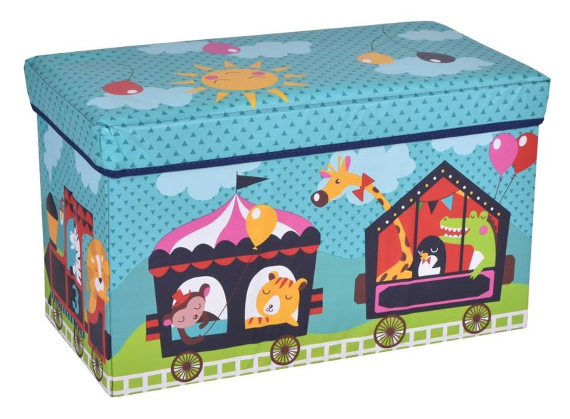 Pojemnik na zabawki pociąg zdjęcie 1