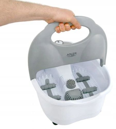 Masażer Do Stóp Wodny Hydromasażer Podgrzewanie Timer 4Rolki Wałki Masujące na Arena.pl