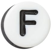 Przypinka Ozdoba Crocs Charms Jibbitz Pin Do Butów Litera F