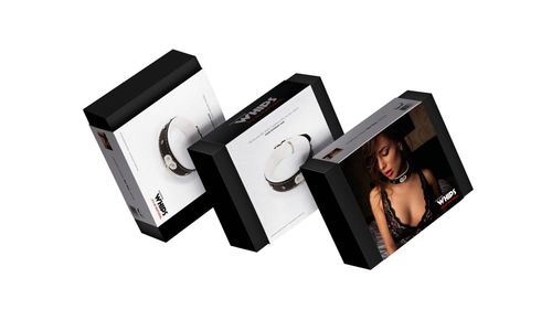 Wiązania - Obroża damska 4 cm, biała na Arena.pl