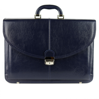 537 Teczka skórzana elegant - granat KEMER