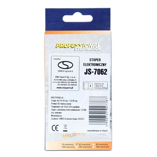 Stoper JS-7062 60 czasów na Arena.pl