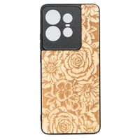 Drewniane Etui Bewood do Motorola Edge 50 Pro RÓŻE ANIEGRE