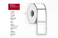 Capture Label 102 x 102mm, Core 76mm,
