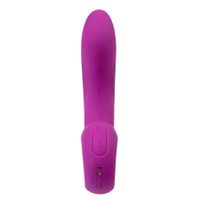 stymulator punktu g silikonowy fantasy wibrujący uderzający usb 18 cm