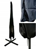 Pokrowiec na parasol ogrodowy na wysięgniku duży składany uniwersalny