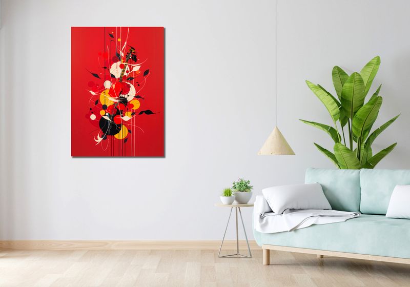 Obraz 70x100cm Melodyjna Barwa zdjęcie 2