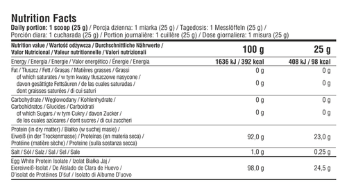 7Nutrition - Egg Protein Isolate 500 g - naturalny na Arena.pl