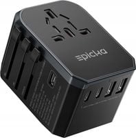 Uniwersalny Adapter Podróżny 3 USB-C 2 USB-A EPICKA