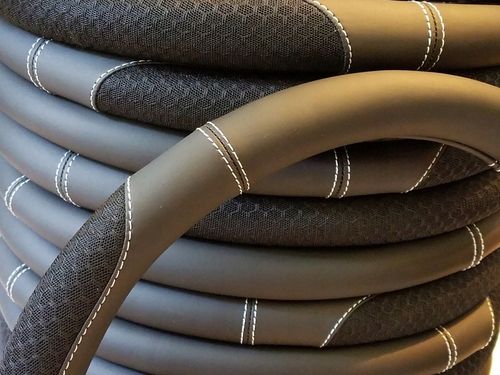 VW Passat B5 B6 B7 Golf 4 5 6 7 Tiguan Touran skóra materiał na kierownice na Arena.pl