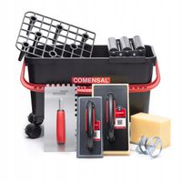 COMENSAL PROFESJONALNE WIADRO DO FUGOWANIA 24L ZESTAW GLAZURNICZY XL 9 el.