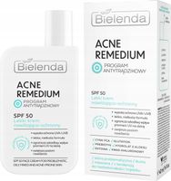 BIELENDA ACNE REMEDIUM KREM DO TWARZY NAWILŻAJĄCOOCHRONNY SPF 50 40 ML