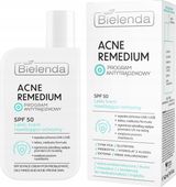 BIELENDA ACNE REMEDIUM KREM DO TWARZY NAWILŻAJĄCOOCHRONNY SPF 50 40 ML