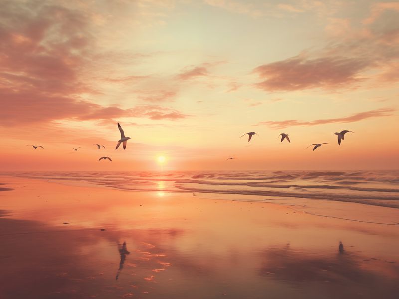 Plakat 40x30cm Spokojna Przystań zdjęcie 1