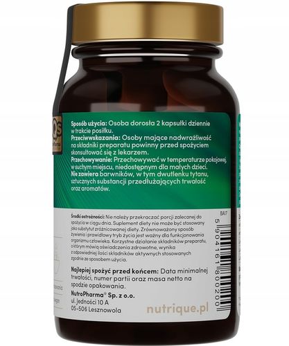 Nutrique Vege Complex 60 kapsułek na Arena.pl