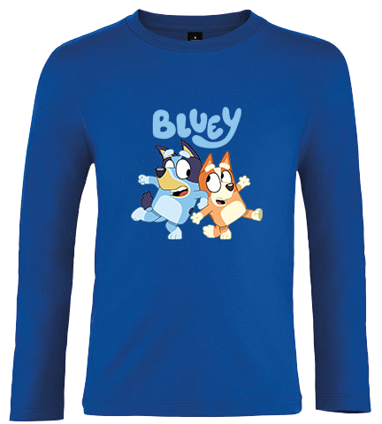 Bluzka Dł.Rękaw Bluey zdjęcie 1