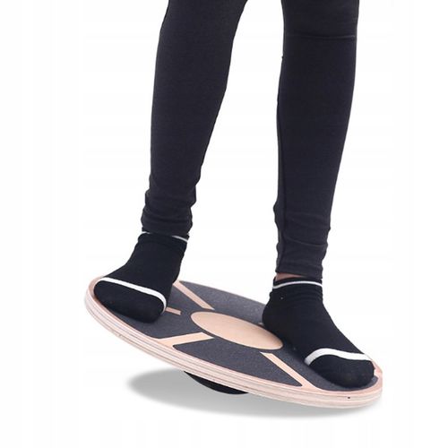 Drewniana platforma do balansowania 4FIZJO - okrągła na Arena.pl