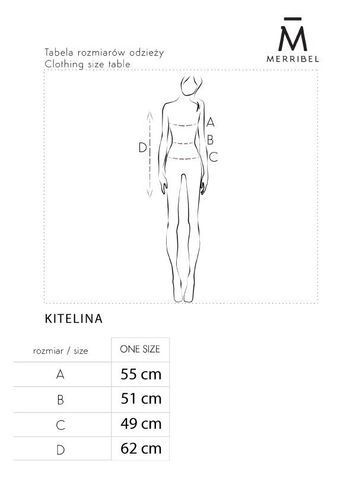Sweter Kitelina Beige rozmiar - ONE SIZE BEIGE na Arena.pl