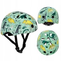KASK ochronny Kidwell ORIX Plus Dinozaury S kolorowy rower hulajnoga