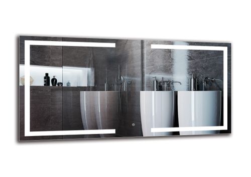 Lustro Led Zimny - Włącznik Dotykowy - 140X70 Cm - M1Zd-38-140X70 na Arena.pl