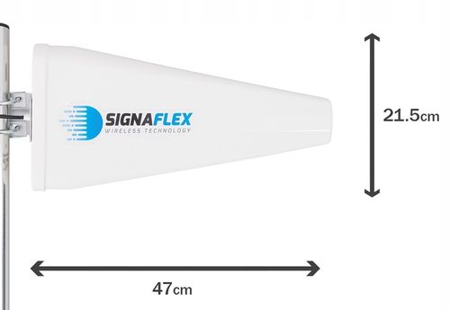 ANTENA ZEWNĘTRZNA DO ROUTERA INTERNETU TELEFONU 3G 4G 5G LTE ZTE HUAWEI 10m na Arena.pl