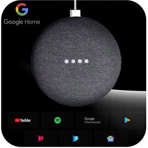 INTELIGENTNY GŁOŚNIK GOOGLE HOME MINI WIFI BT na Arena.pl