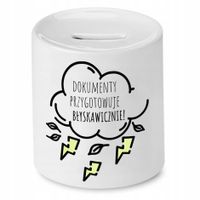 Skarbonka Dla Sekretarki Błyskawiczna Sekretarka Z Nadrukiem Ze Zdjęciem