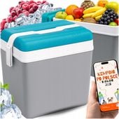 LODÓWKA TURYSTYCZNA 35L na WKŁADY MROŻĄCE do auta KAMPERA łodzi