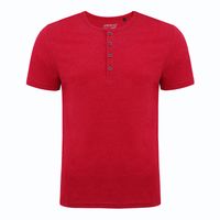 Koszulka męska rozpinana Hortensjusz ceglasta Rozmiar - 3XL