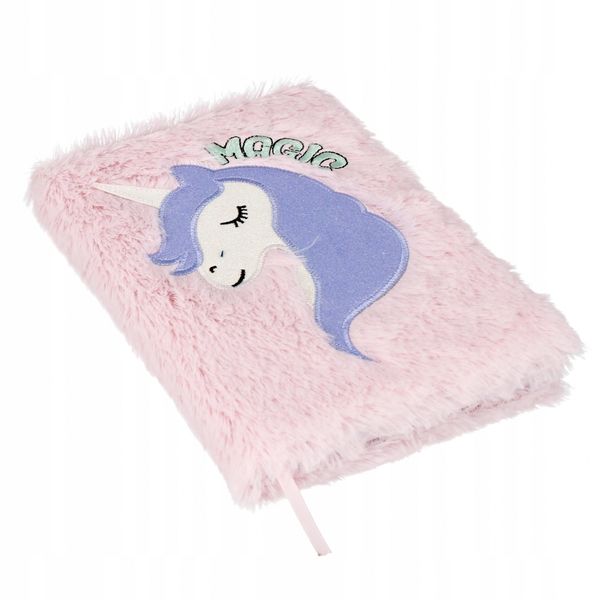 Notes Pluszowy A5 Pastel Unicorn 0763 zdjęcie 3