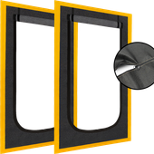 DRZWI REMONTOWE BUDOWLANE KURTYNA PRZECIWPYŁOWA Z ZAMKIEM U WIGOFIL REMONT