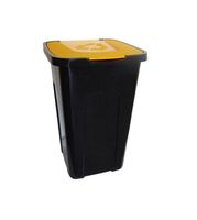 KOSZ ŚMIECI IAN POKRYWĄ RECYKLINGU ŻÓŁTY