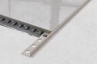 LISTWA WYKOŃCZENIOWA ALUMINIOWA LICOWA AIL BEŻOWA MATOWA 10,5 mm x 270 cm