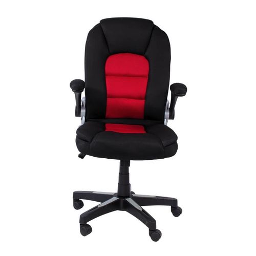 Krzesło gamingowe obrotowe – ergonomiczne krzesło dla gracza z podnoszonymi podłokietnikami, czerwone L204B-R Czarno/Czerwone na Arena.pl