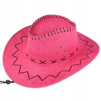 ZESTAW KOWBOJA SZERYFA przebranie KAPELUSZ BANDANA Dziki Zachód Country