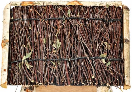 KARMNIK DLA PTAKÓW 255MM BUDKA DOMEK DOM DREWNIANY WISZĄCY NATURALNY na Arena.pl