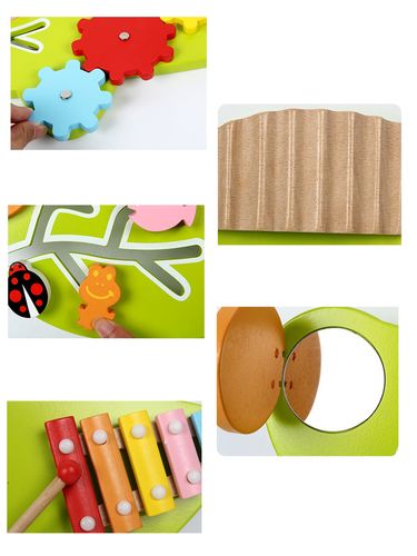 tablica sensoryczna manipulacyjna montessori krokodyl na Arena.pl