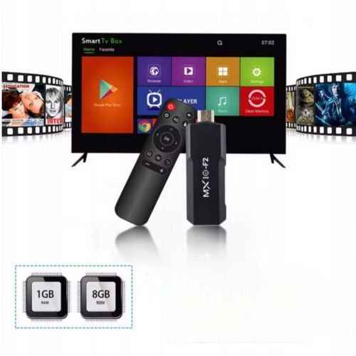 TV STICK ODTWARZACZ MULTIMEDIALNY ANDROID SMART TV 4K 1 GB 8 GB na Arena.pl