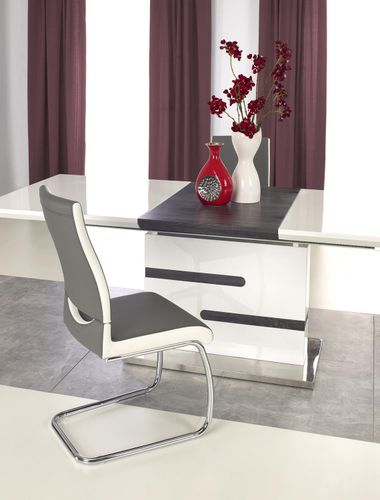 Stół Maroco rozkładany biały/ popiel na Arena.pl
