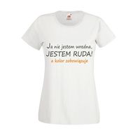 Koszulka T-SHIRT tekst Małej Mi NIE JESTEM WREDNA