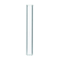 szklana rurka do tabaki 7 cm / 10 mm, typ ustnika - okrągły