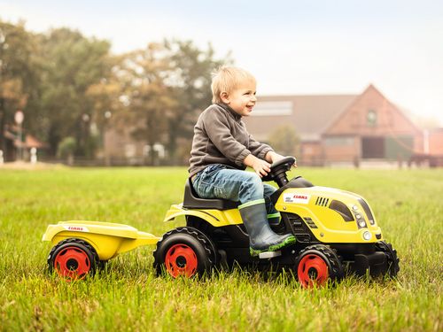 SMOBY Traktor XL Class z przyczepką na Arena.pl