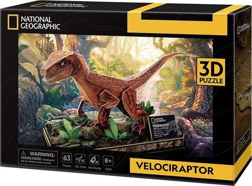 Puzzle 3D National Geographic Welociraptor 0534 na Arena.pl