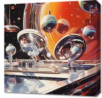 Obraz 60x60cm Orkiestra Sfer