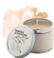 Świeczki zapachowe na Dzień Kobiet personalizowane podziękowanie dla niej